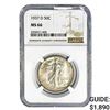 Image 1 : 1937-D Walking Liberty Half Dollar NGC MS66