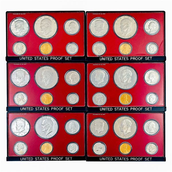 1976-1977 US Proof Mint Sets [120 Coins]