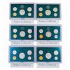 Image 2 : 1994-1998 US Proof Mint Sets [55 Coins]