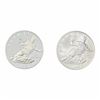Image 2 : 1997 Jackie Robinson Silver Commem Set [2 Coins]