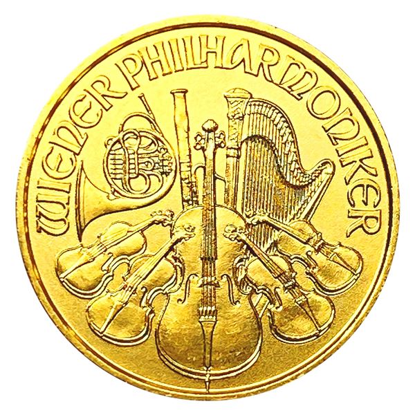 2018 Austria 1/10oz Gold 10 Euro SUPERB GEM BU
