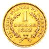 Image 2 : 1852 Rare Gold Dollar CLOSELY UNCIRCULATED