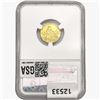 Image 2 : 1928 $2.50 Gold Quarter Eagle NGC MS63