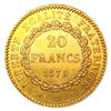 Image 2 : 1875 France .1867oz Gold 20 Francs CLOSELY UNCIRCU