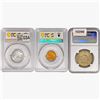 Image 2 : [3] 1938-1957 US Varied Coinage NGC,PCGS MS