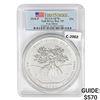 Image 1 : 2020 US 5oz Silver Salt River Bay Round PCGS SP70