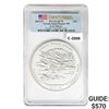 Image 1 : 2014 US 5oz Silver Great Sand Dunes Round PCGS SP7
