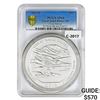 Image 1 : 2014 US 5oz Silver Great Sand Dunes Round PCGS SP6