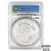 Image 1 : 2018 US 5oz Silver Apostle Isles Round PCGS SP69