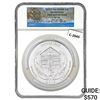 Image 1 : 2015 US 5oz Silver Homestead Round NGC SP70 1st Is