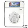 Image 1 : 2012 US 5oz Silver Acadia Round NGC SP70