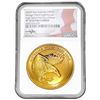 Image 1 : 2020 Australia 5oz Gold Wedge Eagle FDI NGC PF70 U