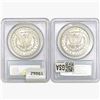 Image 2 : [2] Morgan Silver Dollars PCGS/NGC MS63 [1883-O, 1