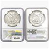 Image 2 : [2] Morgan Silver Dollars NGC MS63 [1884-O, 1887]