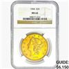 Image 1 : 1904 $20 Gold Double Eagle NGC MS62