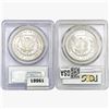 Image 2 : [2] Morgan Silver Dollars PCGS/NGC MS63 [1883-O, 1
