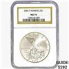 Image 1 : 2005 US Marine Commem Silver Dollar NGC MS70