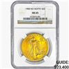 Image 1 : 1908 $20 Gold Double Eagle NGC MS65