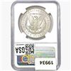Image 2 : 1884-CC Morgan Silver Dollar NGC MS65