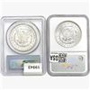 Image 2 : [2] Morgan Silver Dollars PCGS/NGC MS63 [1883-O, 1