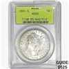 Image 1 : 1881-S Morgan Silver Dollar PCGS MS65