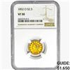 Image 1 : 1852-O $2.50 Gold Quarter Eagle NGC VF30
