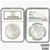 Image 1 : [2] Morgan Silver Dollars NGC MS63 [1884-O, 1885-O]