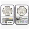 Image 2 : [2] Morgan Silver Dollars NGC MS63 [1884-O, 1886]