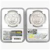 Image 2 : [2] Morgan Silver Dollars NGC MS63 [1886, 1887]