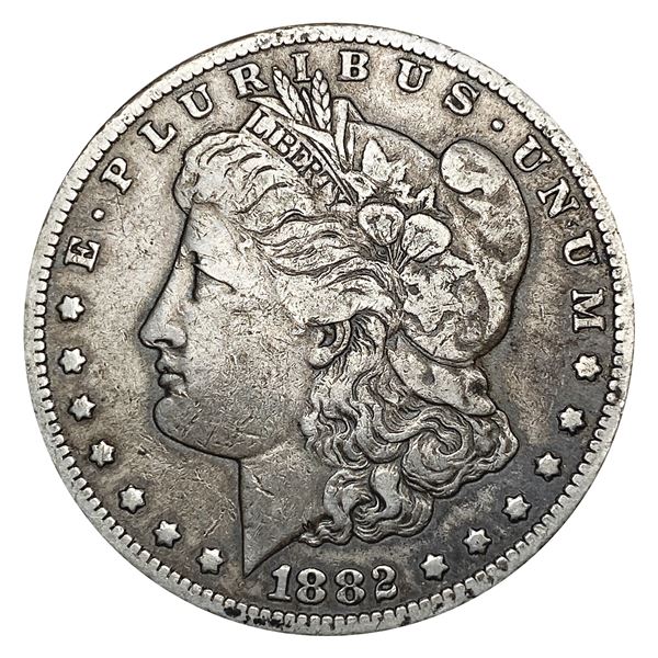 1882-CC Morgan Silver Dollar LIGHTLY CIRCULATED