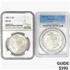 Image 1 : [2] Morgan Silver Dollars PCGS/NGC MS63 [1881-S, 1