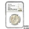 Image 1 : 1925 Stone Mountain Half Dollar NGC MS66