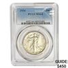 Image 1 : 1934 Walking Liberty Half Dollar PCGS MS64
