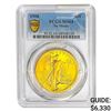 Image 1 : 1908 $20 Gold Double Eagle PCGS MS64 No Motto