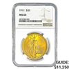 Image 1 : 1911 $20 Gold Double Eagle NGC MS64