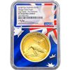 Image 2 : 2018 Aus 2oz Gld Wedge Eagle NGC HR PF70 UC FR FLG
