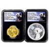 Image 2 : 2023 China Moon Panda [3 Coin] NGC PF70 UC FDI Set