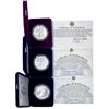 Image 2 : 1994-97 Set of 5: Proof Silver Eagle PF