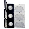 Image 2 : 1994-97 Set of 5: Proof Silver Eagle PF