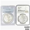 Image 1 : [2] Morgan Silver Dollars PCGS/NGC MS63 [1885-O, 1