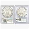 Image 2 : [2] Morgan Silver Dollars NGC/PCGS MS63 [1883-O, 1