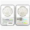Image 2 : [2] 1885-O Morgan Silver Dollars NGC MS63