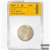 Image 1 : 2007-P Washington Silver Quarter SGS MS70 Idaho