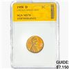 Image 1 : 1958-D Wheat Cent SGS MS70