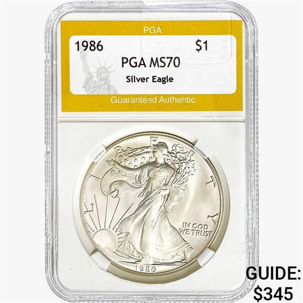 1986 Silver Eagle PGA MS70