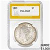 Image 1 : 1899 Morgan Silver Dollar PGA MS65
