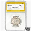 Image 1 : 1924-D Standing Liberty Quarter PGA MS64