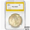 Image 1 : 1921 Morgan Silver Dollar PGA MS65