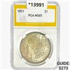 Image 1 : 1921 Morgan Silver Dollar PGA MS65