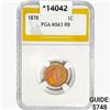 Image 1 : 1878 Indian Head Cent PGA MS63 RB